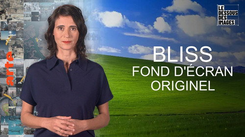Image "Bliss", fond d'écran originel