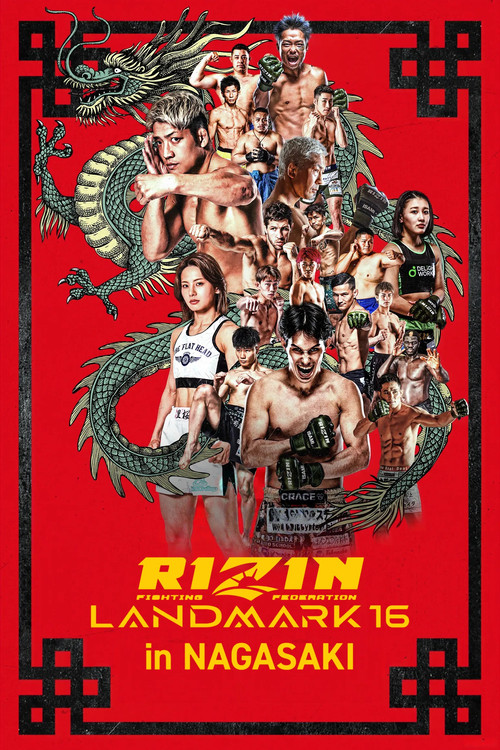 RIZIN LANDMARK 16 in NAGASAKI poster
