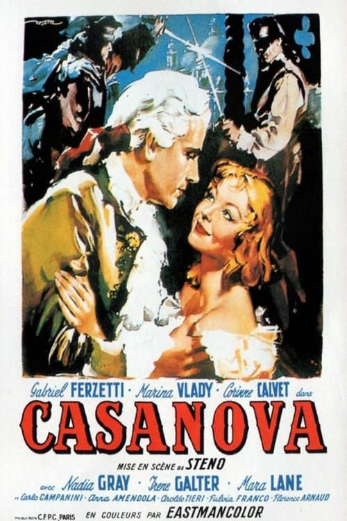 Le avventure di Giacomo Casanova movie poster player