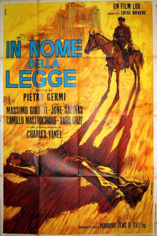 In nome della legge (1949) poster