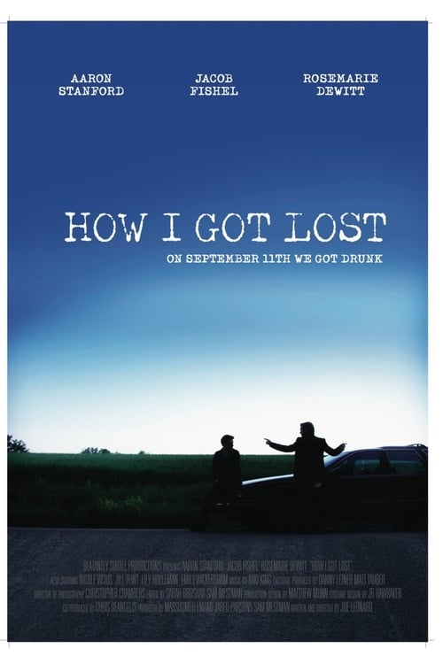 HOW I GOT LOST is the heartbreaking yet hopeful story of Andrew and Jake, two friends dealing with loss amidst events bigger than them. Andrew is the friend we all have, the one who convinces you to come along despite your better judgment. Talented but with seemingly nothing to lose, his tailspin is balanced only by his professional drive to succeed as a trader on Wall Street. His best friend Jake, broken-hearted and writing sports instead of fiction, does his best to clean up the mess his friend creates until he runs into his capricious ex, Sarah again. So Andrew convinces him to ditch New York and hit the road, going nowhere. They commandeer a cab to Philadelphia, where they borrow Andrews moms station wagon. But when their car runs out of gas in the middle of Pennsylvania, Andrew reveals the real reason for the trip -- his father has died, and he doesn't think he can make it through the funeral alone.