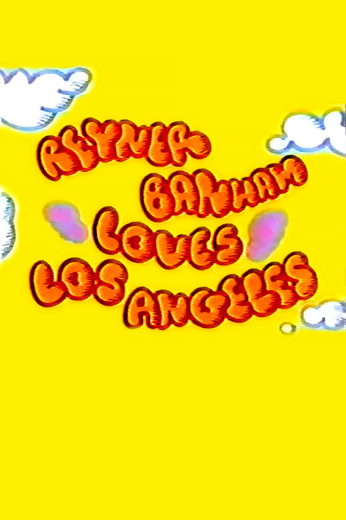 Poster Reyner Banham Loves Los Angeles 1972