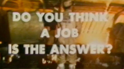 Do You Think A Job Is the Answer?