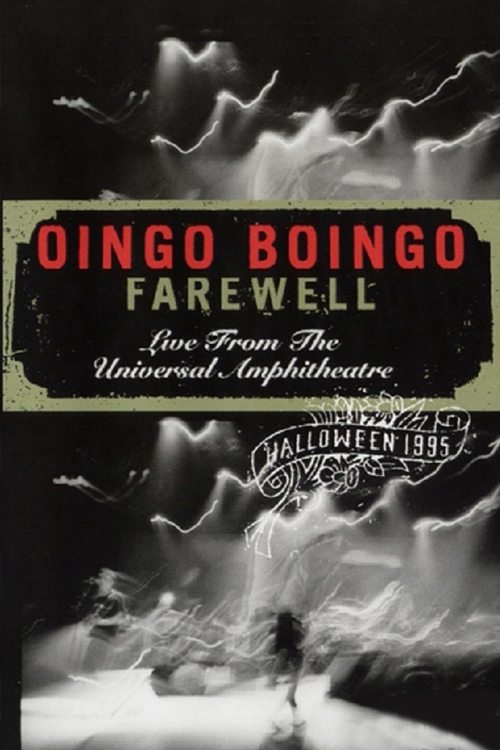 Oingo Boingo: Farewell (Live from the Universal Amphitheatre) (1996) poster