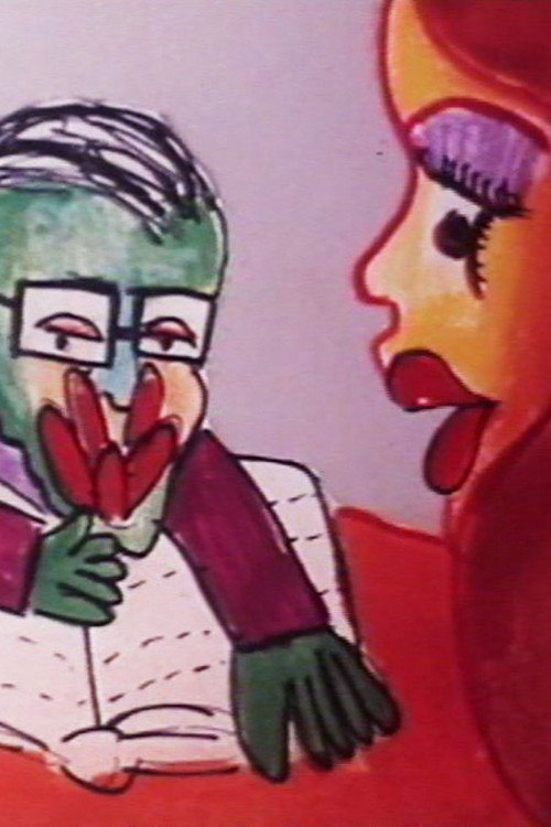 Póster oficial de Green Men, Yellow Woman (1973) - Animation