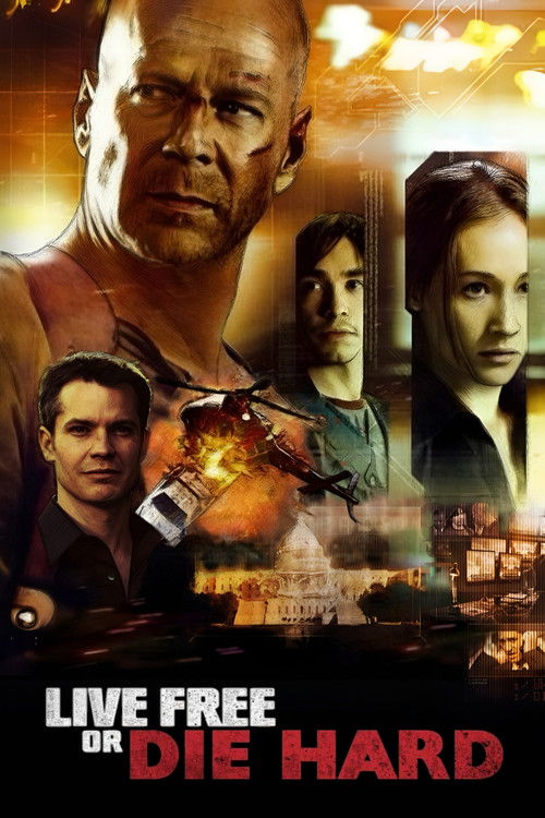 Live Free or Die Hard poster