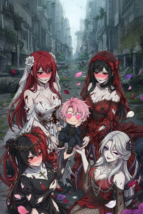 我把怪谈当美少女了 - Season 1 Poster Blur