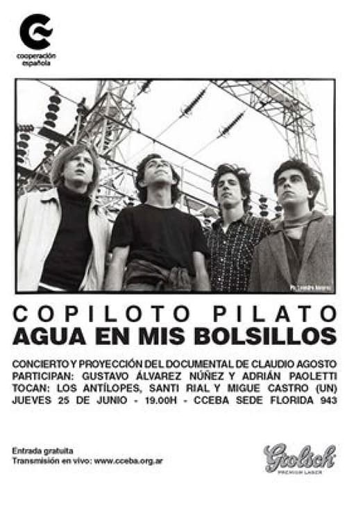 Agua en mis bolsillos poster