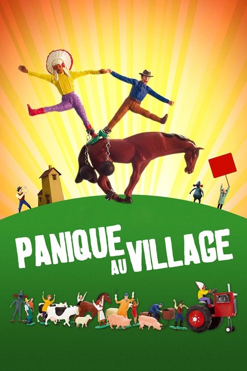 Panique au village (2009) poster