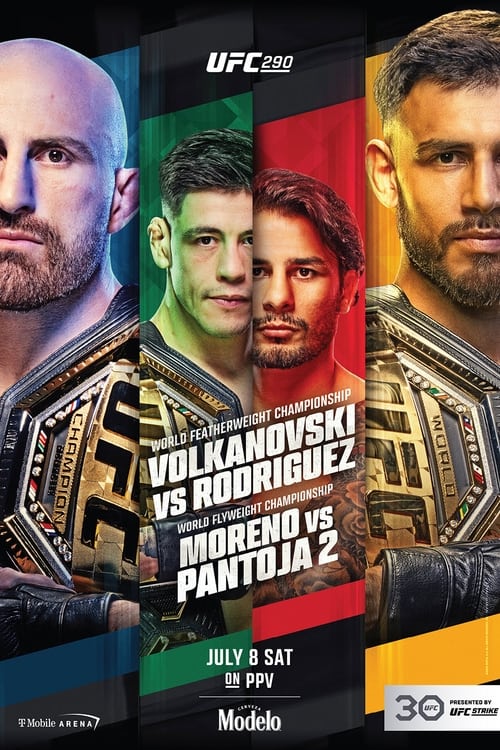 Poster UFC 290: Volkanovski vs. Rodriguez 2023