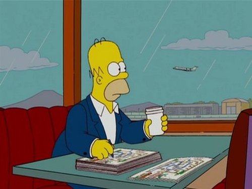 Escena del episodio 1 de la temporada 19 de la serie Los Simpson