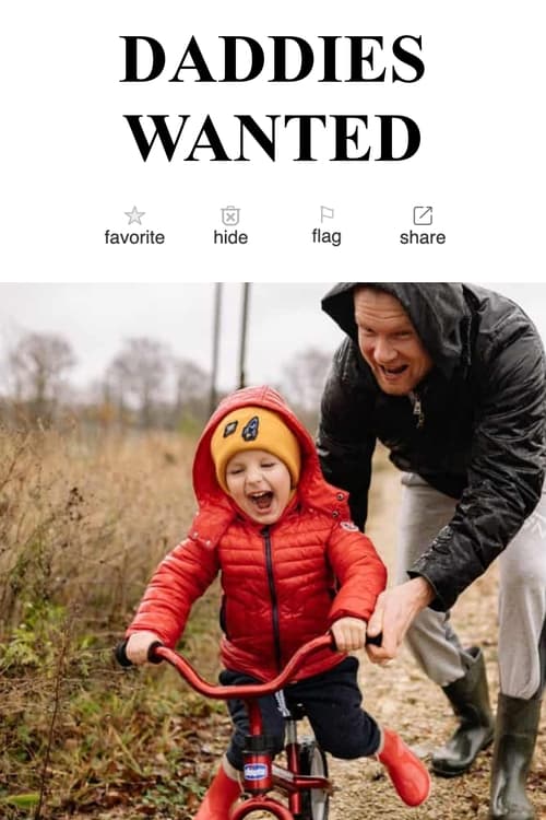 Cartell de DADDIES WANTED