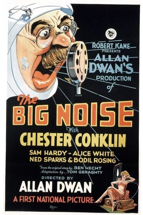 The Big Noise (1928) poster