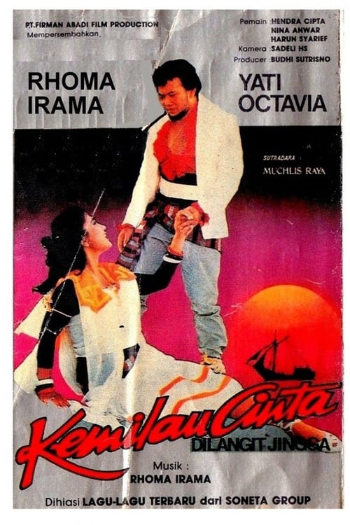 Kemilau cinta di langit jingga poster