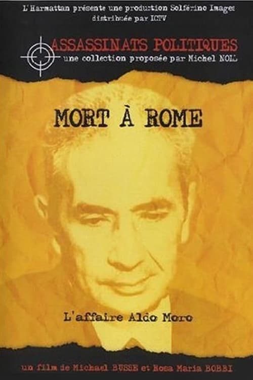 Poster Mort à Rome : l'affaire Aldo Moro 2003