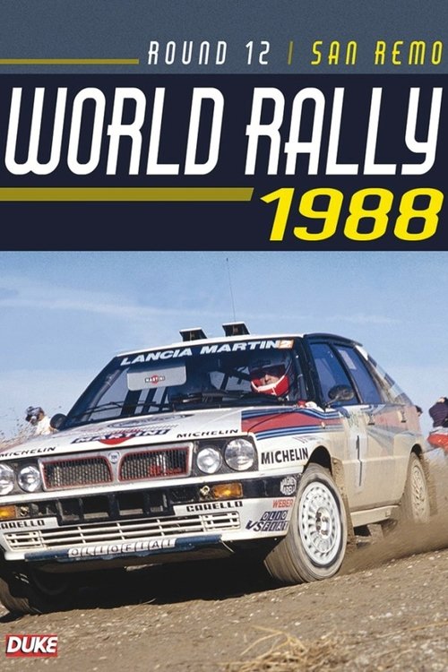 Rallye Sanremo 1988 (1988) poster