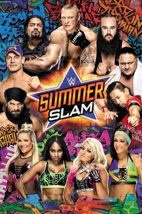 WWE SummerSlam 2017 movie poster player