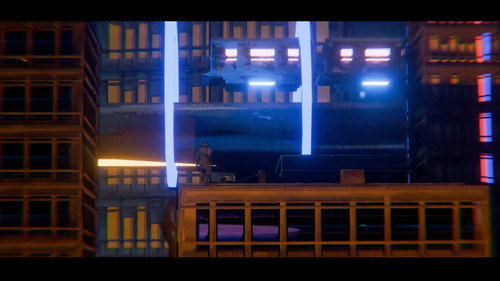 Into The Mainframe Backdrop Blur