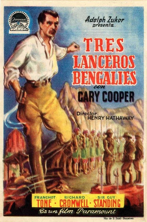 Tres lanceros bengalíes 1935