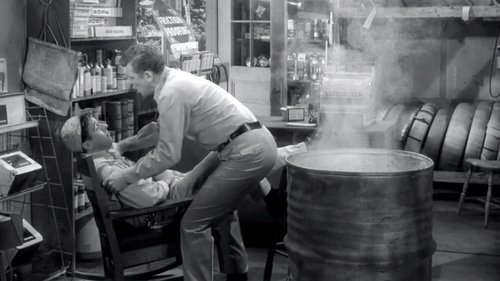 Escena del episodio 23 de la temporada 4 de la serie The Andy Griffith Show