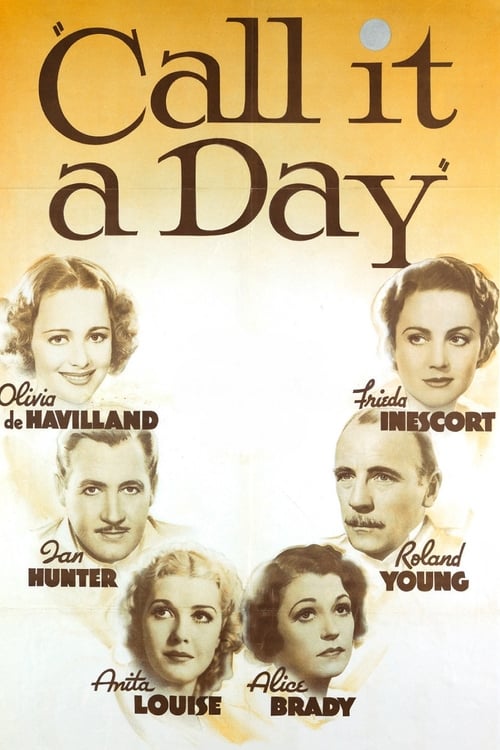 Poster Call It a Day 1937