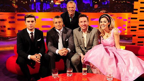 Zac Efron, Matt LeBlanc, Lee Mack, Marina and the Diamonds