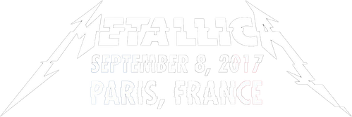 Metallica: Live in Paris, France - Sept 8, 2017's logo image