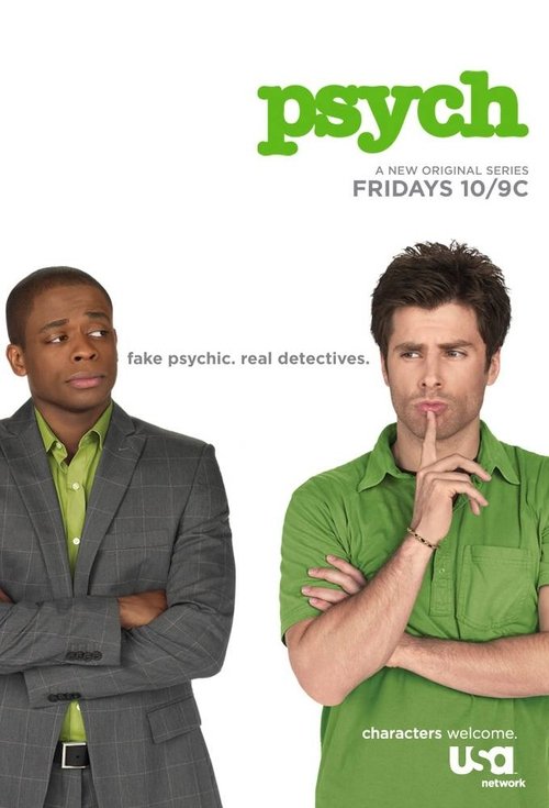 Psych: Pilot cover