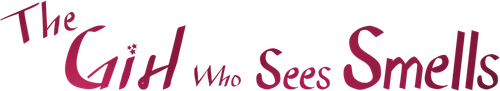 A Garota que Vê Cheiros - Logo 2