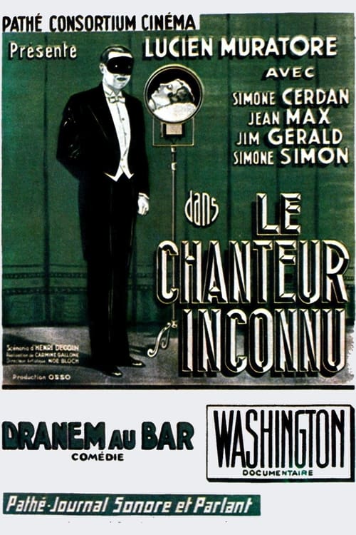 Poster Le chanteur inconnu 1931
