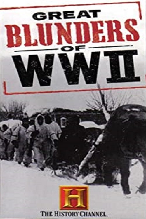 Poster Great Blunders of WWII