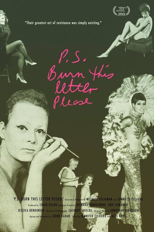 P.S. Burn This Letter Please poster