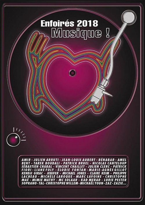 Les Enfoirés 2018 - Musique ! movie poster player