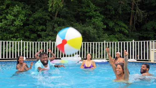 Poly Pool Party