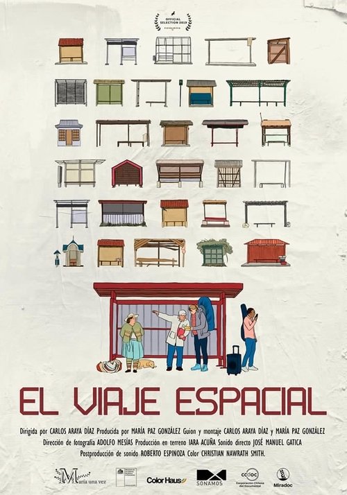 El viaje espacial movie poster player
