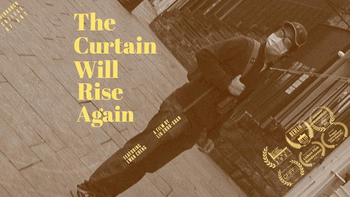 The Curtain will Rise Again Backdrop Blur
