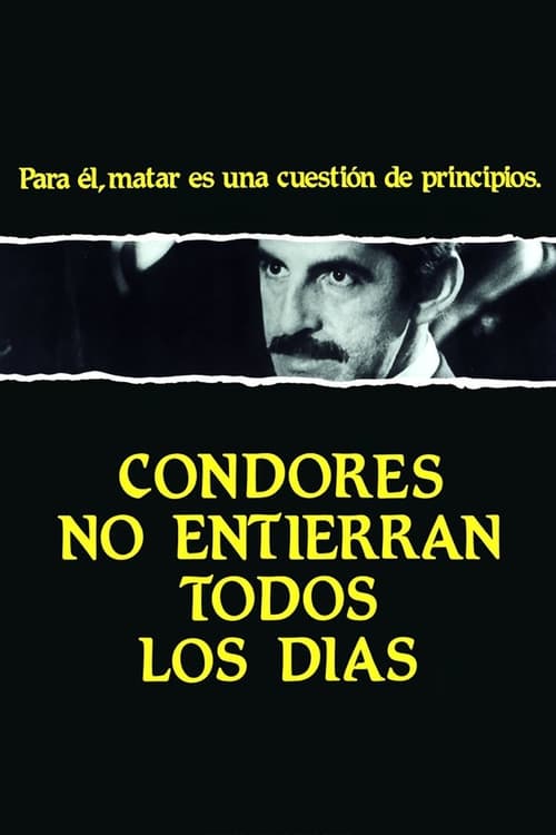 Poster Cóndores no entierran todos los días 1984