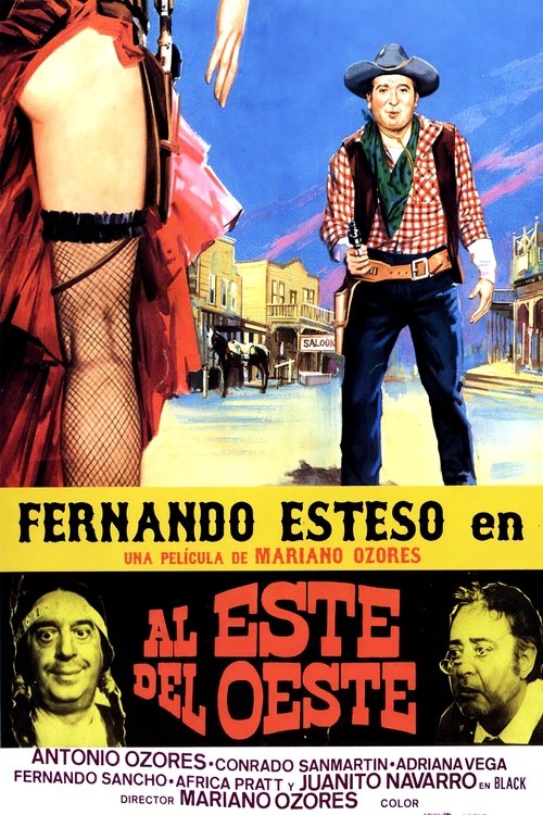 Poster Al este del oeste 1984