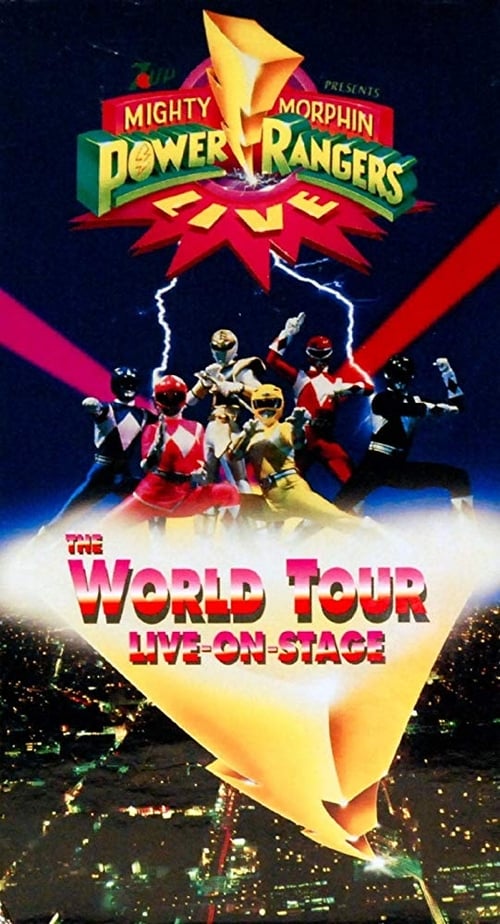 Mighty Morphin Power Rangers Live: The World Tour Live-on-Stage Movie Poster Image