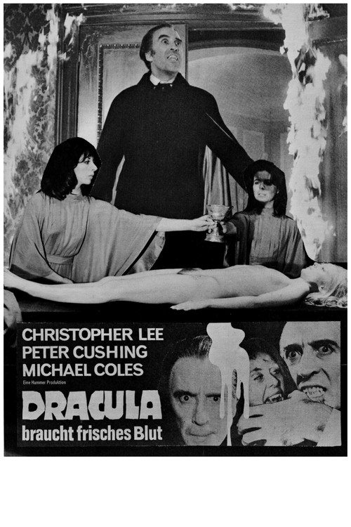 The Satanic Rites of Dracula poster