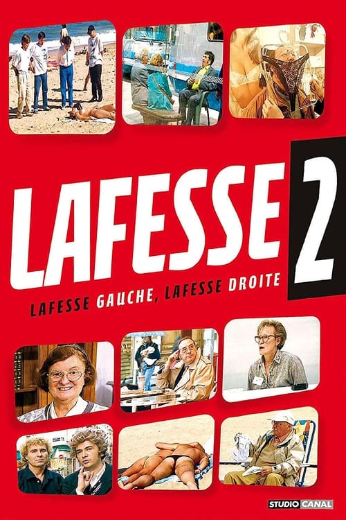 Poster Lafesse : Lafesse gauche, Lafesse droite 2 2008