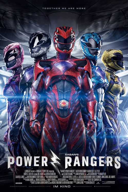 Power Rangers poster