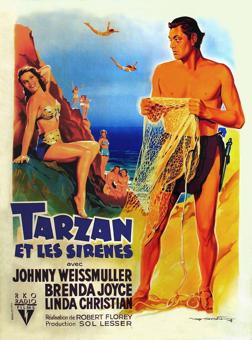 Tarzan and the Mermaids poster