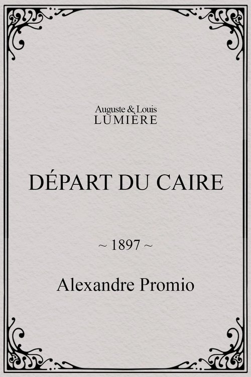 Départ du Caire