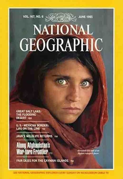 National Geographic : La jeune fille afghane 2002