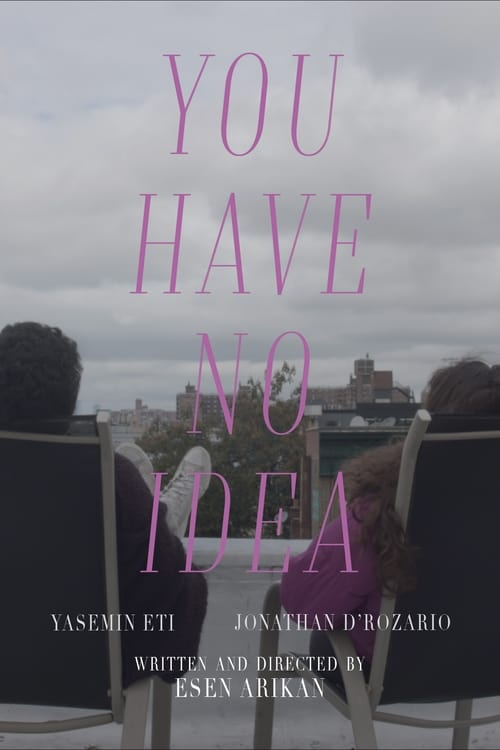 You Have No Idea (2024) poster
