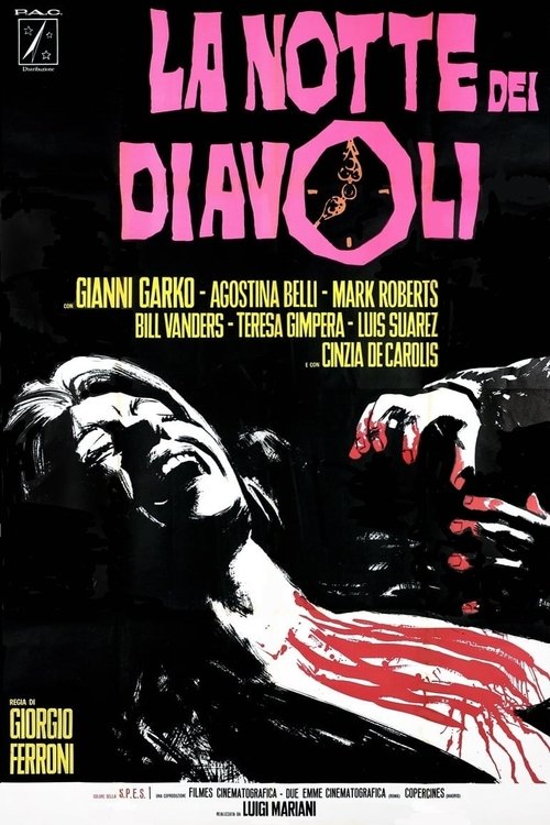 La notte dei diavoli movie poster player
