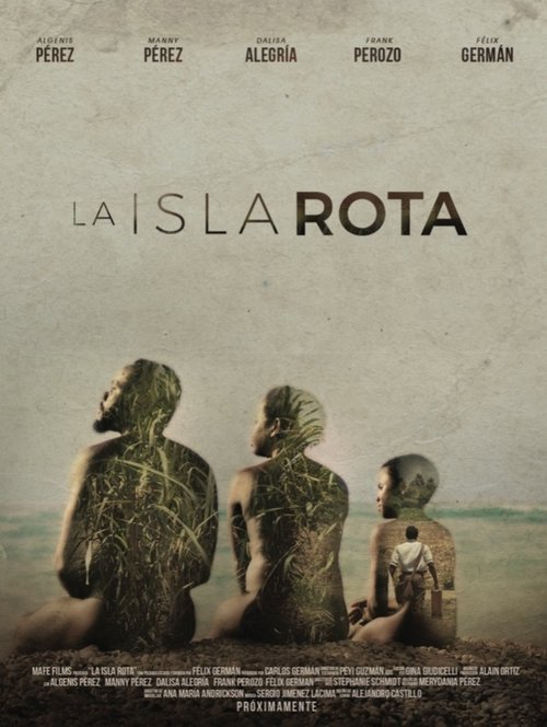 La isla rota poster