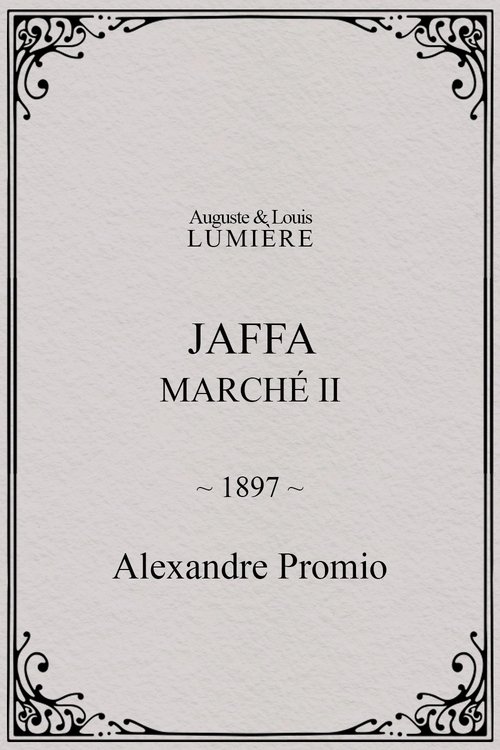 Jaffa : Marché, II