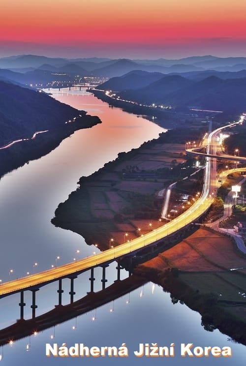 Poster Aerial Mountains: South Korea